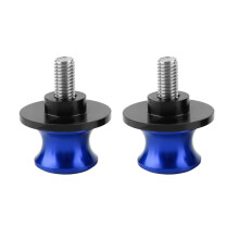 Anodisation dure pour une finition protectrice. Bobines de bras oscillant de moto Uni Fit. Protègent le bras de suspension arrière. Patins de bras