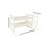 Under Sink Organizer Rack, Easy Installation, Removable Plastic Shelves, Adjustable Height, Multi-functional Organization For Kitchen, Bathroom (Six S 1