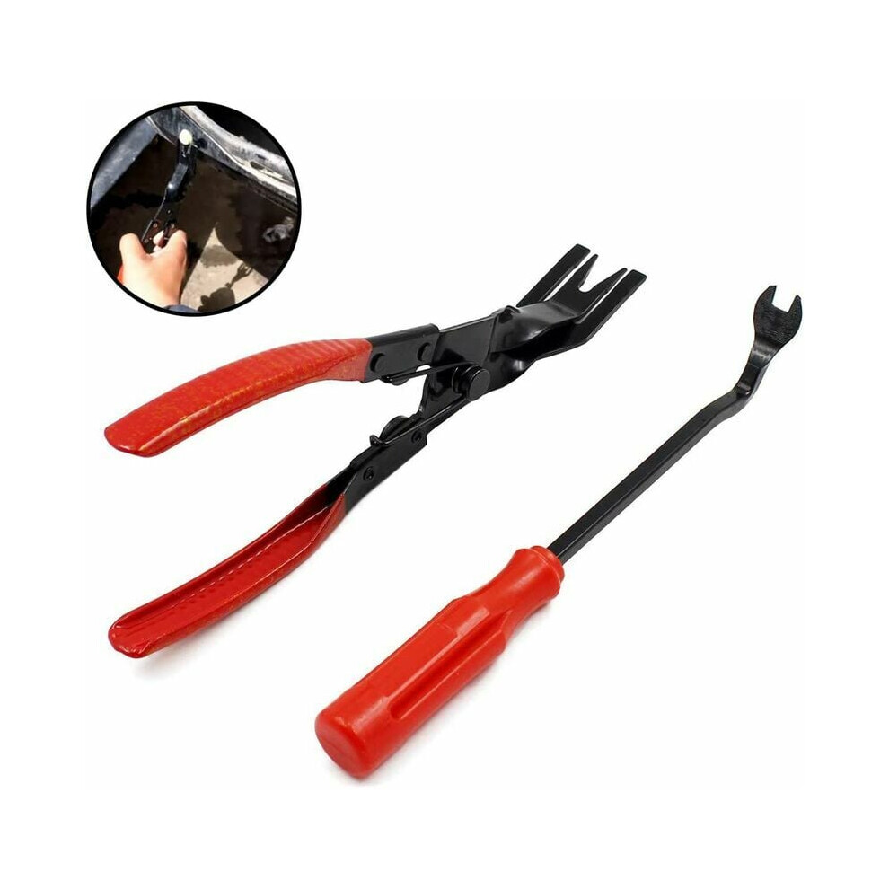 Effortless Repair, Universal Vehicle Accessories Fastener Remover, Non-Damaging Removal Ergonomic Design Clip Pliers, Robust And Durable Including 9405630322514