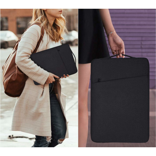 Laptoptasche 13.3 Zoll Canvas Black 2