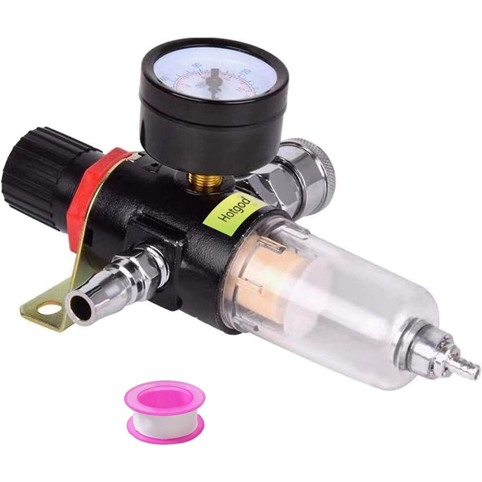 Efficient Air Compressor Regulator With Easy Installation Maintenance, Providing A Reliable Clean Air Supply Through Its Moisture Filter Trap 9173940329225