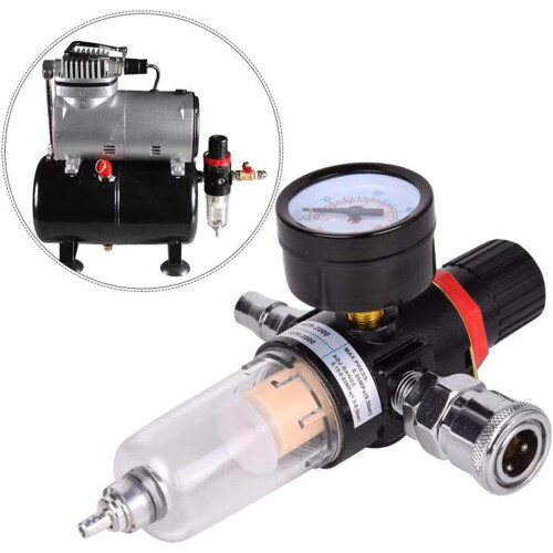 Air Compressor Source Treatment, Brass Filter Element Ensuring Air Cleanliness, Small And Light Design For Easy Handling 2