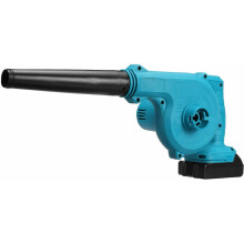 Highly Efficient Leaf Blower, Makita 18V Battery Compatible for Convenient Power, Self-locking Mechanism Ensuring Safety, Low Power Consumption with