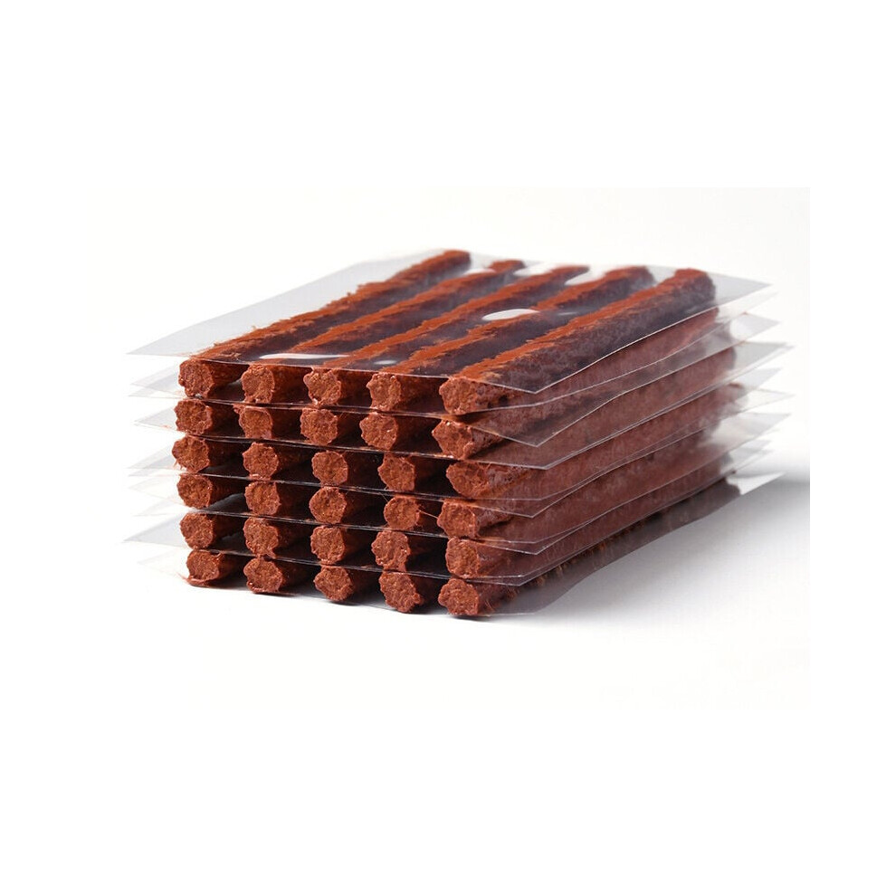 Emergency Repair For Tubeless Tires, Pre-Glued Universal String-Type Inserts Rubber Tire Repair Plugs Self Vulcanizing 9358999301150