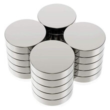 Extrem starke, kleine Magnete, 20 x 3 mm Neodym-Magnete, besonders robust, für Whiteboards, Karten, Reißzwecken, Kühlschränke, Büro, Schule und