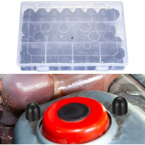 Προστατευτικά καλύμματα για βίδες εξαγωνικού τύπου M4/M5/M6/M8/M10/M12, ποικιλία βιδωτών 2