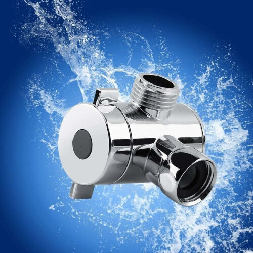 Shower Arm Diverter with Anti-Leak Design, Universal Interface for Customizable Showering Experiences 1