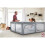 Parc bébé Moby-System 200x160x68 cm base antidérapante 6
