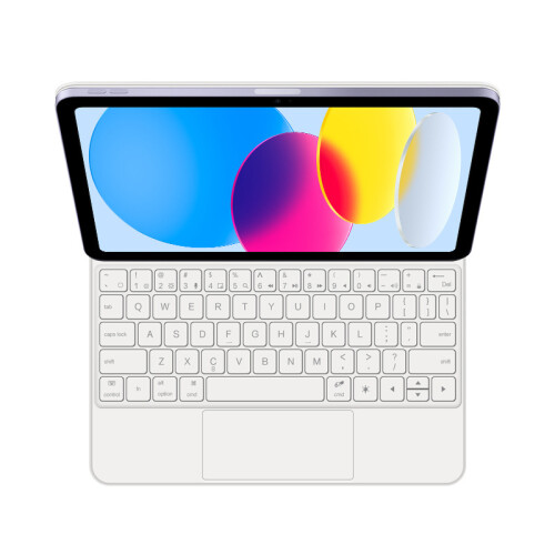 Protective Case for iPad with Bluetooth Keyboard White  iPad Pro 12.9 2018-2022 2