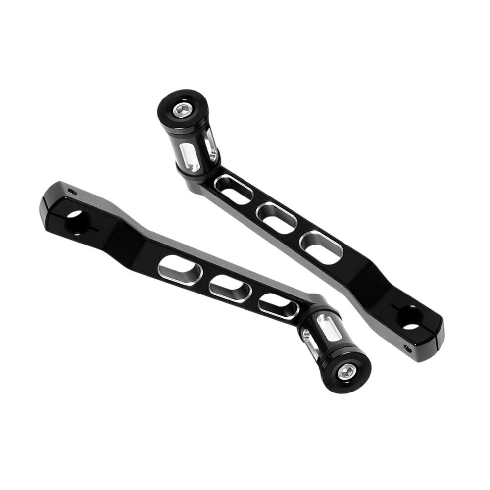 Motorcycle Gear Shifter Pegs For Harley Xl883 Ergonomic Grip Corrosion Resistant Heavy Duty Black 9412369096791