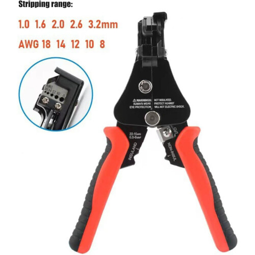 Electric Stripping Pliers Cutter For Electrical Work Cable Wire Cutting And Stripping Tool Automatic Cable Crimper 2
