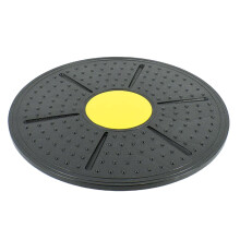 Balance Board NonSlip 36 Cm Home Gym Stability Disc Yellow LoadBearing