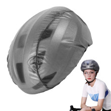 Bike Helmets Rain Cover, Dustproof Road Helmet Cover, Waterproof Bicycle Helmet Rain Cover With Reflective Strip