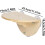Window Bed for Pets Wireless Cat Hammock Wall Mounted Cat Perch SpaceSaving Window Pole 5