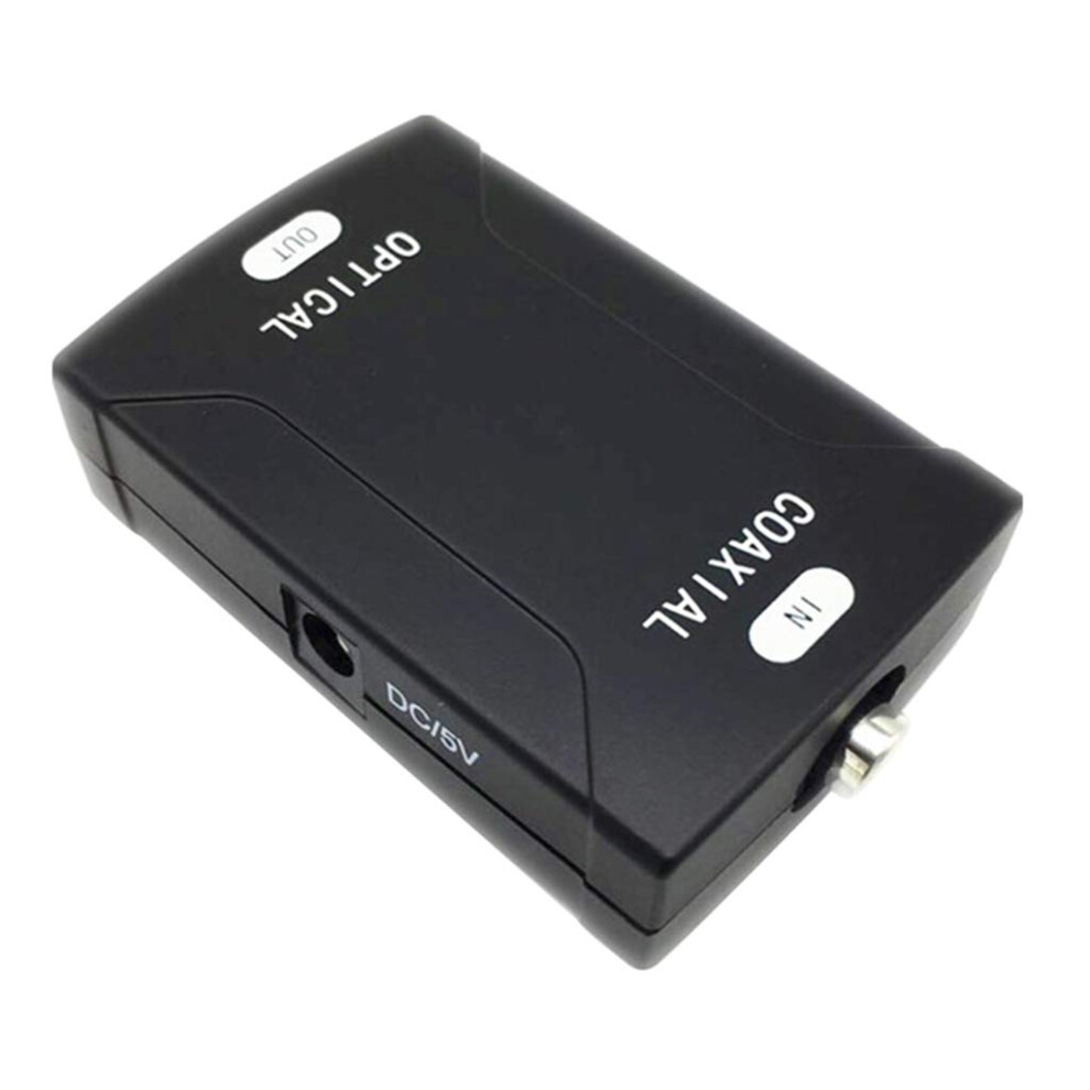 Coaxial Rca To Optical Toslink Spdif Digital Audio Converter Adapter Rca To Toslink Converter Coaxial To Optical Audio 9426802285888