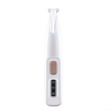 Dog Cat Foot Hair Shaver Rechargeable Electric with LED Light Pain Paw Care in Seconds (White) White