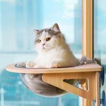 Cat Bed Window Space Capsule Style Window Hammock Perch For Large Cats