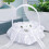 Exquisite HeartShaped Wedding Ring Holder with Decorative Ruffle Design 3