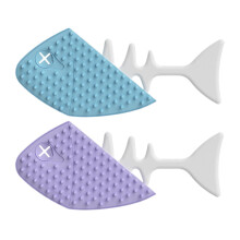 Pet comb, cat brushes for house cats 2X kitten brush in herringbone shape pet cleaning brush, cute grooming comb for long and shorthaired cats.