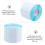Selfadhesive address labels, durable, writable for bottles,  tags, plant labels, versatile, easy to use. 4