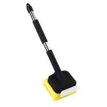 Grill Cleaning Brush Bristle Stainless Steel BBQ Cleaner with Scraper and Replaceable Head