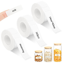 3 Rolls of Dedicated Labels, SelfAdhesive, 14 mm x 40 mm, Compatible with MakeID L1