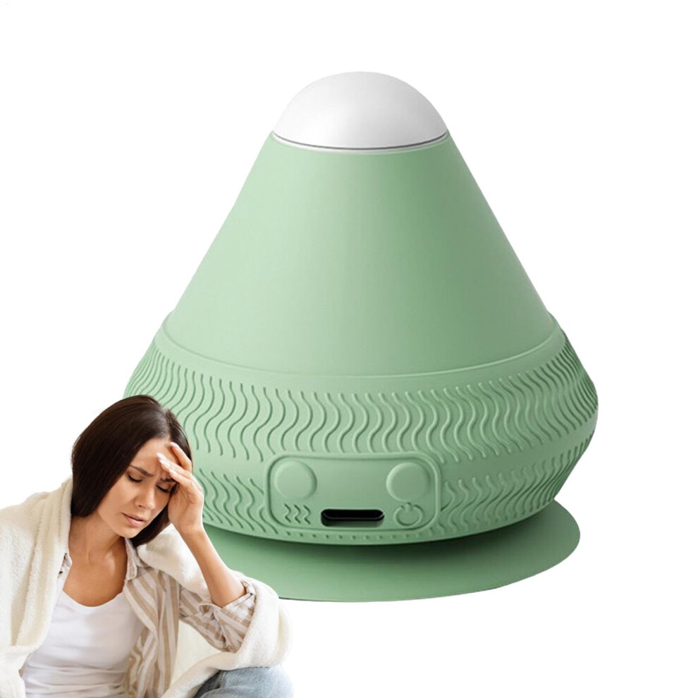Massage Ball Mountable  Electric Roller for Stress Relief, Adsorption Fascia Ball, Vibration, Hot Compress Massager for Stress Relief