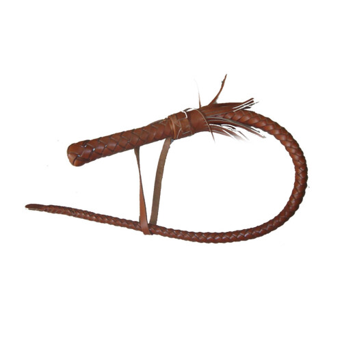 Riding whip, riding crop, comfortable grip, made of  leather, for precise control.