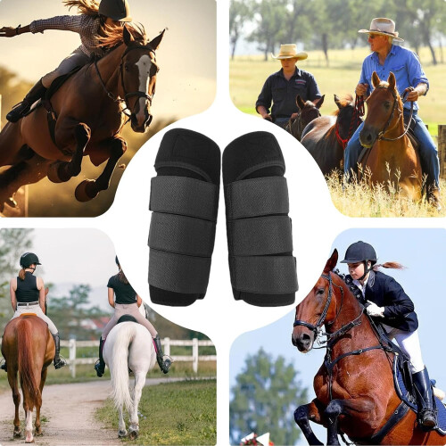 Horse Boot Leg Wrap Protector, Professional TearResistant Brace for Training 2