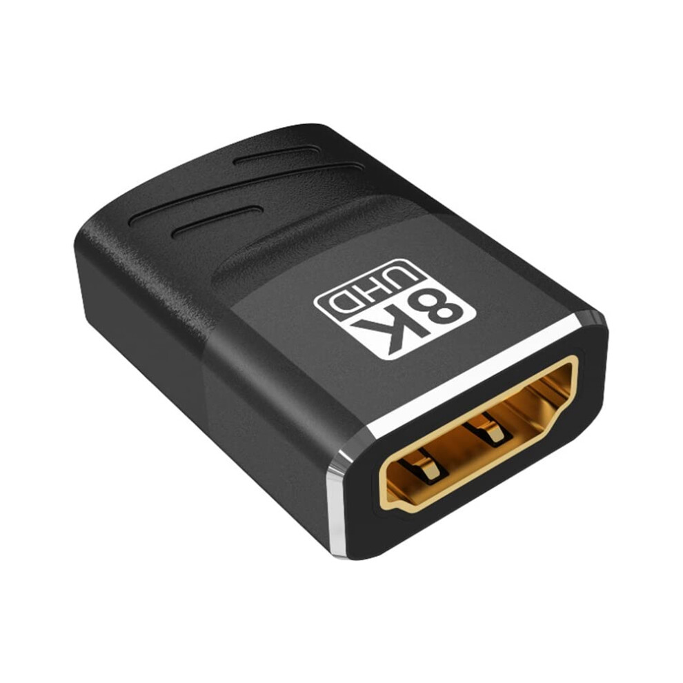 8K-Compatible Adapter 2.1 Female To Female Extender 48Gbps Hdr For 8K 60Hz 4K 120Hz Tv And Projector Connection 9382693765635