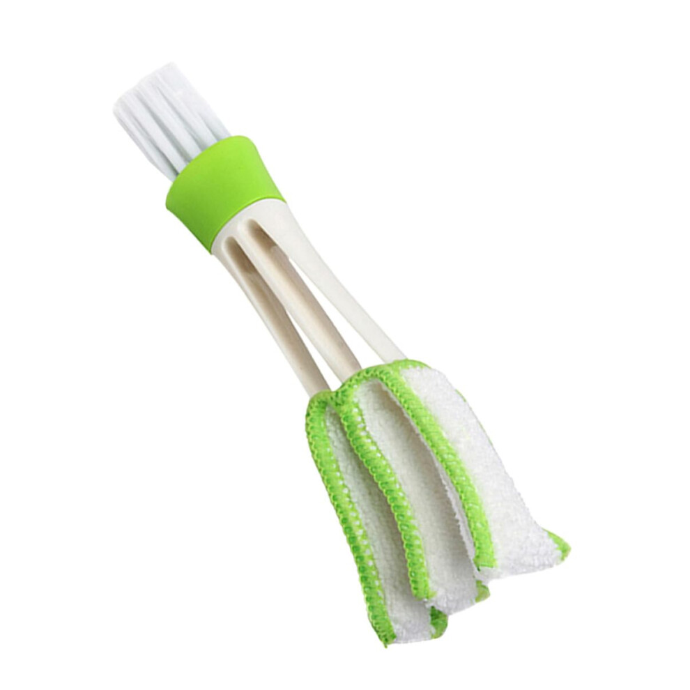 Mini Duster Air Vent Cleaner Brush Double Ended Design For Car Vents Blinds Keyboards With Removable Cloth Cover 9189345006869