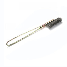 Stainless Steel Grill Brush with Ergonomic Long Handle, Detachable RustResistant BBQ Cleaner