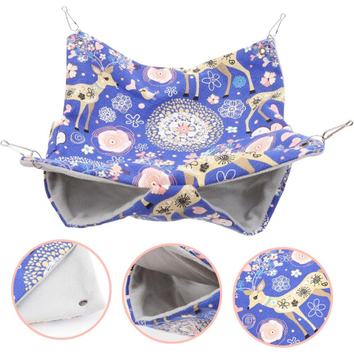 Small Hanging Hammock for Hamsters – Comfortable Sleeping Spot for Small Pets 1