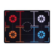 Basketball training mat, nonslip basketball dribble training mat for kids, quiet basketball training equipment to improve speed.