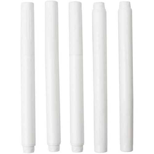 Chalk 12 Pieces White Liquid Chalk Erasable Pen Marker for Glass Windows 2