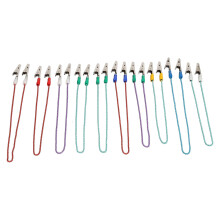 Zahnbett-Clip-Set 10 Edelstahl-Doppelkopf-Halter für esstisch