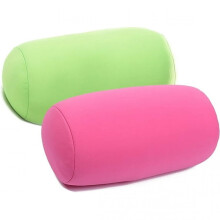 Neck Roll Pillow for Travel and Home, Extensive Scope of Application for Sofa Bed Car Use, Microbead Pillows with Cylindrical Design for Comfortable S