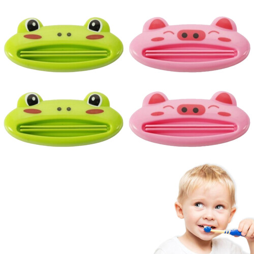 Cartoon Toothpaste Squeezer, High-quality Plastic For Effective Paste Extraction And Versatile Use, Reduces Waste In Kitchen Or Bathroom