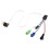 Uni Flash Chip Test Clip for SOIC8 SOP8 Devices, In Circuit Programming Ready Programmer IC Clips, Socket Adapter with Stable Connection, 4