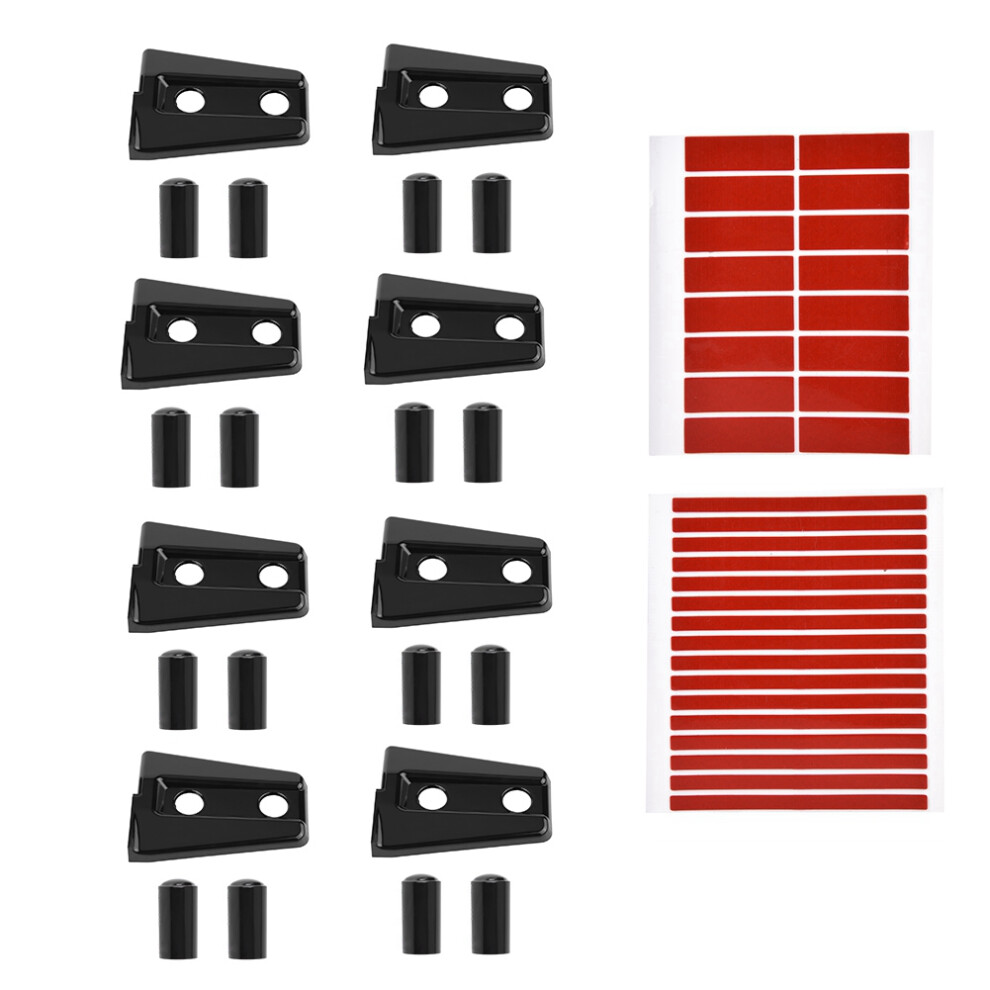 Dur Alloy Mat Door Hinge Assembly Kits Interior And Exterior Replacement Forged Aluminum Construction Corrosion Resistant Adj Angle Compatible With 9190834514284