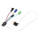 Uni Flash Chip Test Clip for SOIC8 SOP8 Devices, In Circuit Programming Ready Programmer IC Clips, Socket Adapter with Stable Connection, 2