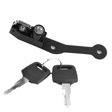 Scratch-Resistant Helmet Security Lock For Motorbikes Strong CNC Aluminum Alloy Anti Theft Design Waterproof And Corrosion Free Long Lasting