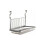 Height Adjustable Kitchen Rack, Ventilated Spoon Cage for Quick Drying, Stainless Steel Drain Rack with Easy Wash Surface, Compatible with Foldable Dr 1