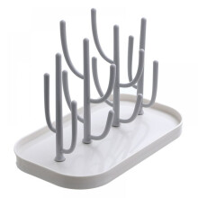 Compact Design Baby Bottle Drying Rack, Dishwasher Safe For Hassle-Free Cleaning, Multipurpose Drying Of Various Items White 1PCS