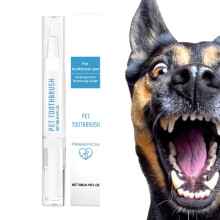 Pet tooth cleaning stick, dog toothbrush Ergonomic for easy oral care in pets