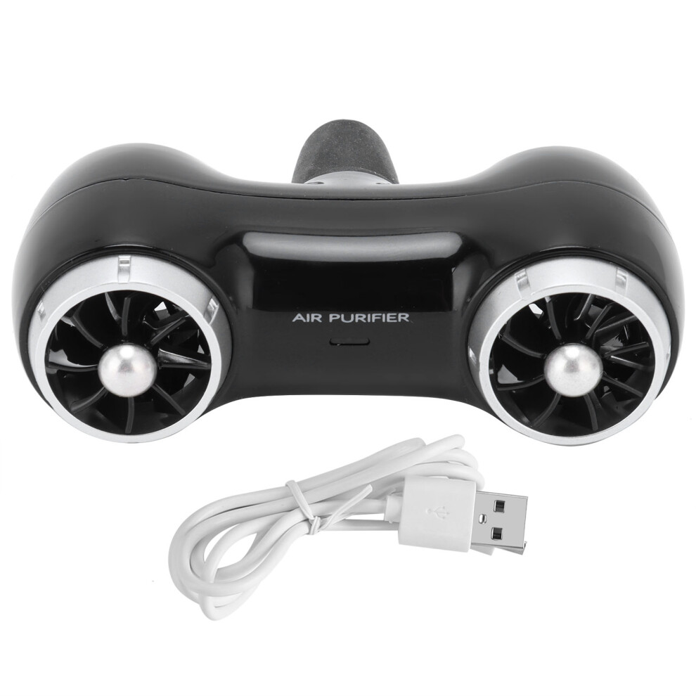 Rotating Propeller Air Freshener For Car Stylish Retro Design Car Vent Clip Fragrance Diffuser Aromatherapy Air Purifier Device Compact And Low Noise 9464372547142