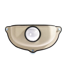 Cat Window Perch Hammock EVA Foam Cat Nest With Window Suction Cups Khaki