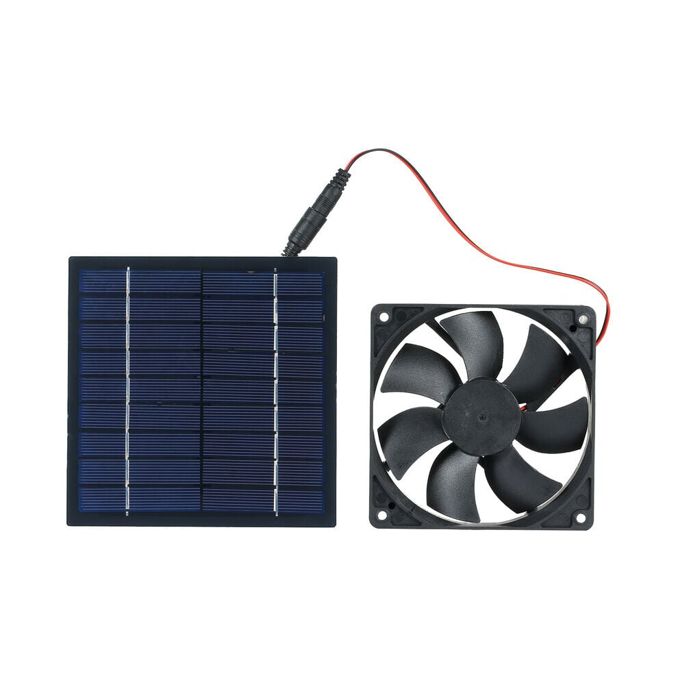 Eco Friendly Solar Fan For Rv Roof Ventilation, Automatic Control 5W 6V Solar Powered Exhaust Fan With Waterproof Design, Air Circulation High 9433291743270