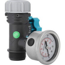 Waterdrukregelaarventiel als betekenisvol cadeau, professionele en praktische manometer met instelbare druk, handhaaft een constante druk voor