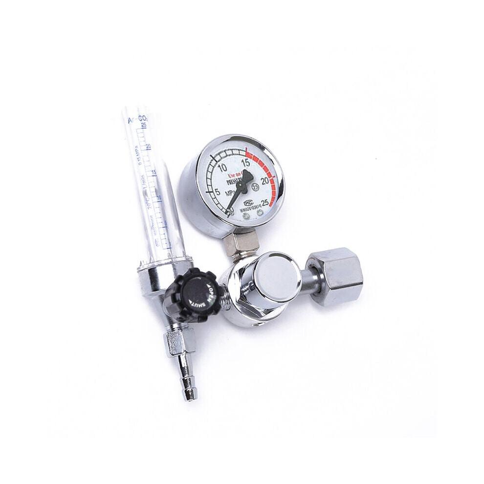 Precision Welding Regulator, Impact Resistant Polycarbonate Meter For Reliable Mig And Tig Welding Performance, Clear Scale Pressure Gauge Ensures 9128293338196